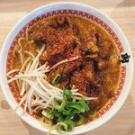 肉汁麺ススム - 辛い肉汁麺レベル2 980円