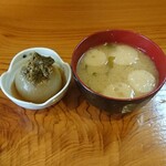 Bum Bun - 小鉢＋味噌汁