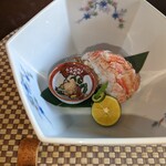 魚甚閣 常若 - 北海道産毛蟹の甲羅盛り