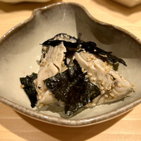 鮨処 やまと - 牡蠣　海苔　白胡麻