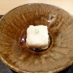 ぎんざ 一二岐 - 揚げ胡麻豆腐