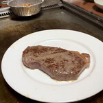 オカダ食品株式会社 - 極上ステーキ肉 ランプ 150g 焼き上がり