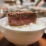 オカダ食品株式会社 - ローストビーフ用極上赤身肉 オンザライス