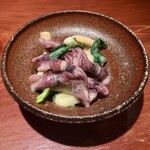 めしの助 - わけぎと蛍いかのぬた和え