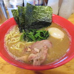 剛力ダルマ家 - ラーメン 700円 味玉 100円