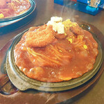 スパゲッティハウス シェフ - シェフBL。低希釈の超高濃度あん  今日は気持ちソース多目？（笑）