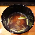 天寿し - 赤出汁