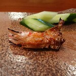 天寿し - 車海老の頭