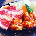 Yakiniku Sakura - ホルモンランチ