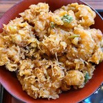 割烹処　和享 - かき揚げ丼アップ