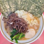 ラーメン濱野家 - ④2022/3/2ラーメン(並)＋のり･きくらげ･たまねぎ増し