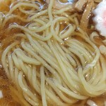 中華そば えもと - 麺の感じ