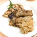 季節料理 魚竹 - 焼魚三種盛り①