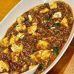 担々飯店 - 麻婆豆腐は辛さ控えめながらコクがあってかなり美味しい