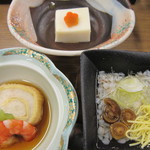 Tachibanaya - 先付、煮物、お凌ぎ