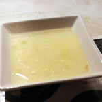 麺処 昇龍 - 別皿の鶏油