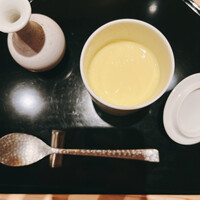 鮨 海界 - フグ白子の茶碗蒸し