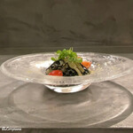 カーサ・デル・チーボ - ﾔﾘｲｶとﾌﾙｰﾂﾄﾏﾄの冷製ﾀﾘｵﾘｰﾆ