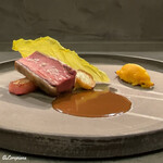 カーサ・デル・チーボ - 奥津軽産ｲﾉｼｼのﾌｨﾚ肉のｱｯﾛｰｽﾄ