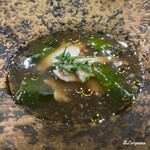 カーサ・デル・チーボ - エゾアワビの水貝仕立