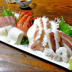 よし半 - 刺し盛り（２人前；佐渡たこ入り）