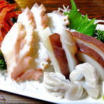 よし半 - 刺し盛り（２人前；佐渡たこ入り）