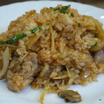 洋食の家 キャベツ - チキンライスセット800円