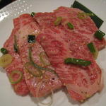 桔梗苑 - 上カルビ