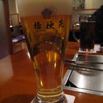 桔梗苑 - 生ビール中