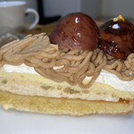 Prejour Chitose - 利平栗奢華塔（含稅800日圓）評價＝△