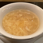 廣東料理 水蓮月 - スープ、フカヒレと貝柱