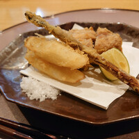 日本料理秀たか - 山菜てんぷら