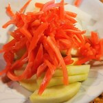 宇ち多゛ - 大根なにもかけないでショウガ　青首大根が甘いのです～