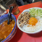 つけ麺 魚雷 - 魚雷めし。これはうまい