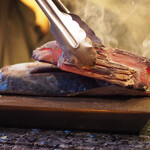 GINZA SORA - 鯖とブリヤラサヴァラン　桜のアクセント