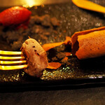 GINZA SORA - シガーチョコとブラックベリーのアイス