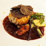 GINZA SORA - 白子麻婆　黒トリュフ