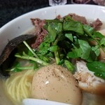 塩そば専門店 桑ばら - 牛テールの塩