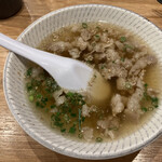Kushikatsu Dengana - 牛肉吸い（税込530円）