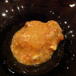 三谷 - ボタン海老の味噌とワタ和え