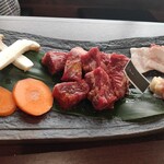 Saikyouharamiyakiniku itibo - ハラミステーキランチ