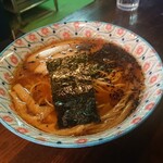 自家製麺 カミカゼ - 焦がしネギラーメン
