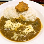 カレーショップ C＆C - 朝カレーA（チーズトッピング）