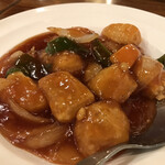 中華料理 帆 - 酢豚の魚ver