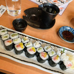 Sushi Izakaya Umifuku - 大人のアテ巻き(梅水晶・涙・とろたく)✧︎