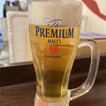 金町製麺 - ザ･プレミアム･モルツ(生)　420円