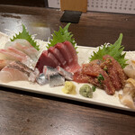 金町製麺 - 刺身の盛り合わせ　2,000円