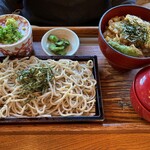 弥五郎 - ざるとミニ天丼