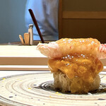 すし宮川  - 毛ガニ バフンウニ