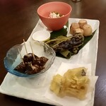 原始焼 日本酒 雨のち晴レルヤ。 - 